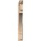 Ekena Millwork Merced Arts & Crafts Smooth Outlooker, Douglas Fir, 5 1/2"W x 36"D x 44"H OUT06X36X44MRC03SDF - alternate 2